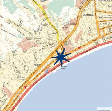 Leilighet Studio Rosa Bonheur Parking Gratuit Nice